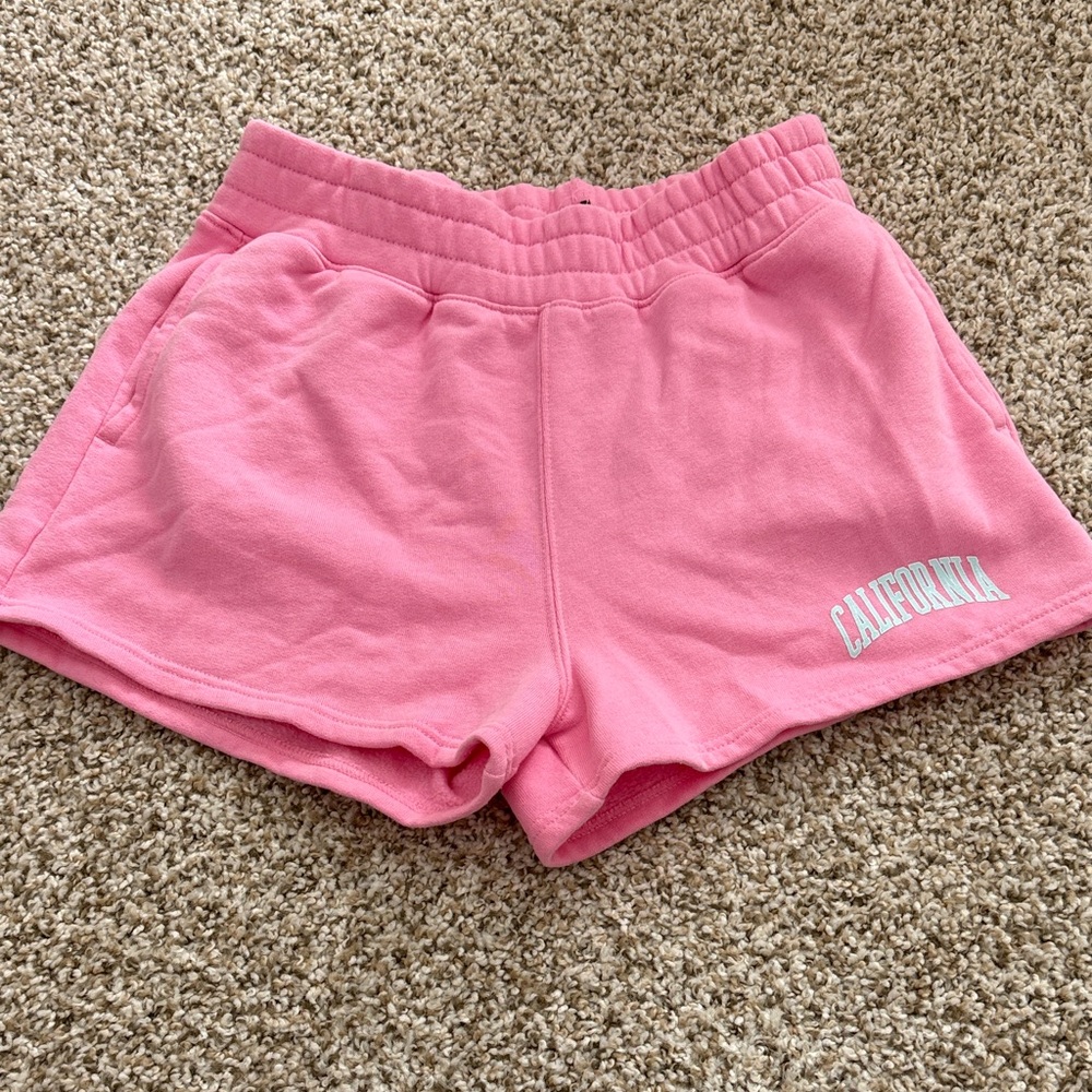 Hollister Pink Athletic Shorts